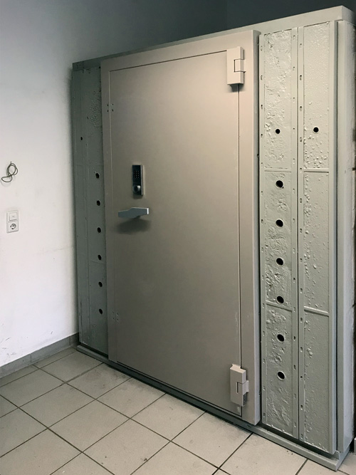 Ansicht Waffenraum Schwerbauweise Klasse 1